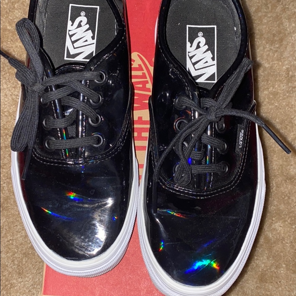 Authentic patent leather Vans